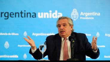 El presidente habló enérgicamente en varias ocasiones contra quiénes violaban la cuarentena.