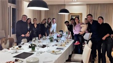 El cumpleaños de la primera dama en Olivos, julio de 2020.