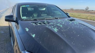 Escasa visibilidad y colisión múltiple en la autopista Rosario-Santa Fe.