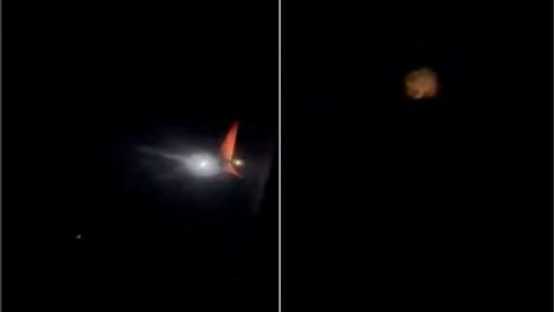 El avión aterrizó sin inconvenientes en el Aeropuerto Internacional Río Grande.