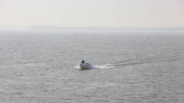 El humo fue intenso este viernes en Rosario.