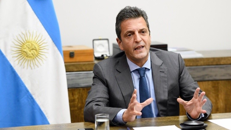 El presidente de la Cámara de Diputados de la Nación, Sergio Massa