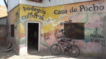 La casa donde vivía Pocho Lepratti; hoy espacio de encuentro en Ludueña.