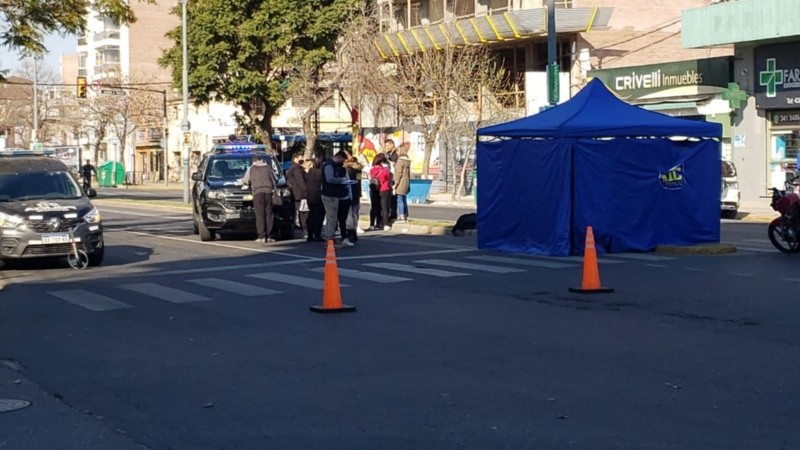 El siniestro vial ocurrió este domingo a la mañana.