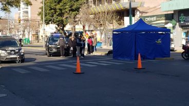 El siniestro vial ocurrió este domingo a la mañana.