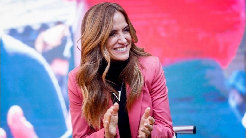 La precandidata peronista por Buenos Aires, Victoria Tolosa Paz