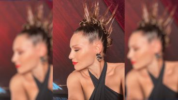 La modelo, jurado y conductora Pampita.