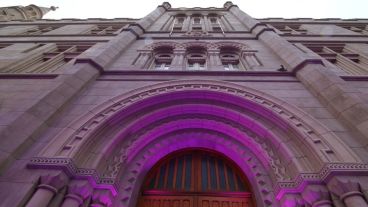 La UNR inauguró la fachada histórica de Humanidades.