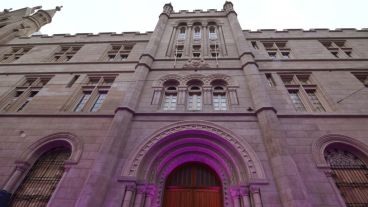 La UNR inauguró la fachada histórica de Humanidades.