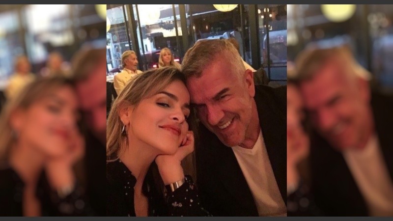 Mariela Anchipi y Dady Brieva.