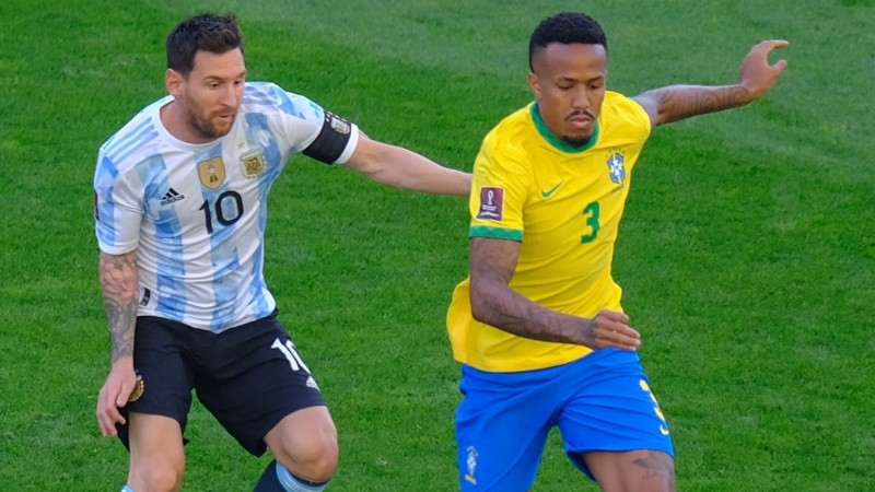 Apenas un ratito de fútbol antes de volver al vestuario.