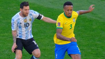 Apenas un ratito de fútbol antes de volver al vestuario.