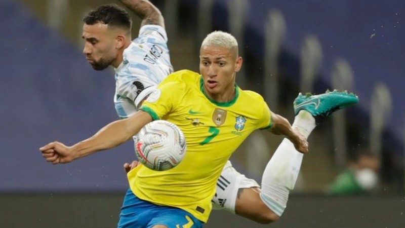 El jugador también se burló de la derrota de Los Murciélagos en la final de los Juegos paralímpicos, justamente ante la verdeamarela, por 1-0.