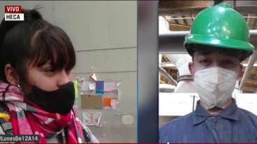 Marian brindó detalles el ataque contra su novio.