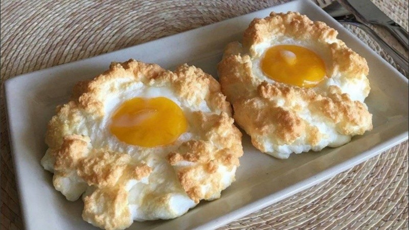 Los huevos nube son grandes estrellas de las redes sociales.