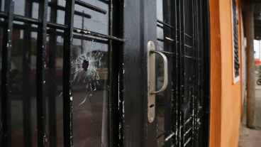 En la zona encontraron seis vainas servidas.