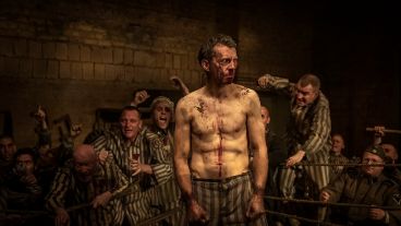 "Es una historia increíble. Muy poca gente sabe que hubo boxeo en Auschwitz", declaró a la AFP uno de los actores.