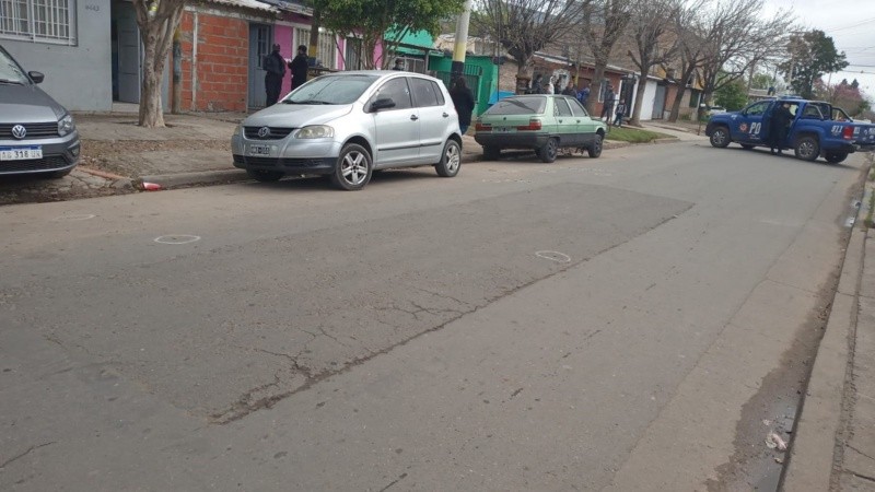 La balacera se registró en Vélez Sarfield al 6400.