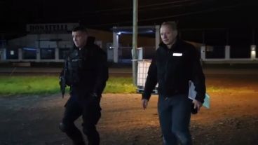 Berni muestra en un video de película el operativo que encabezó en Rosario.