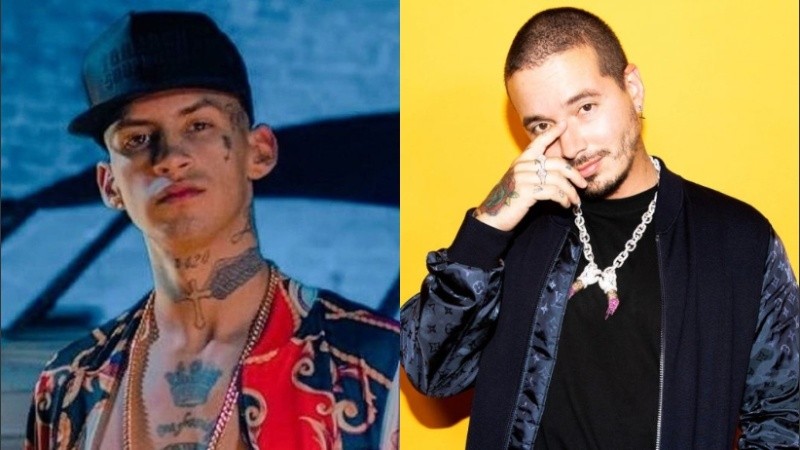  L-Gante y J Balvin: ¿se viene un tema juntos?