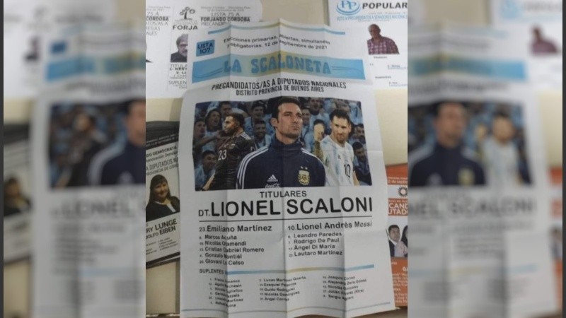 Lionel Scaloni, ¿precandidato en las Paso 2021?