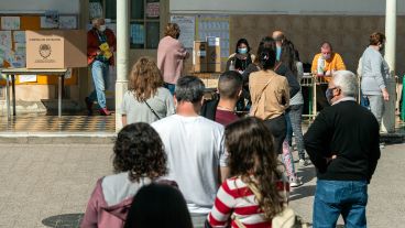 Postales de las elecciones en Rosario este domingo.