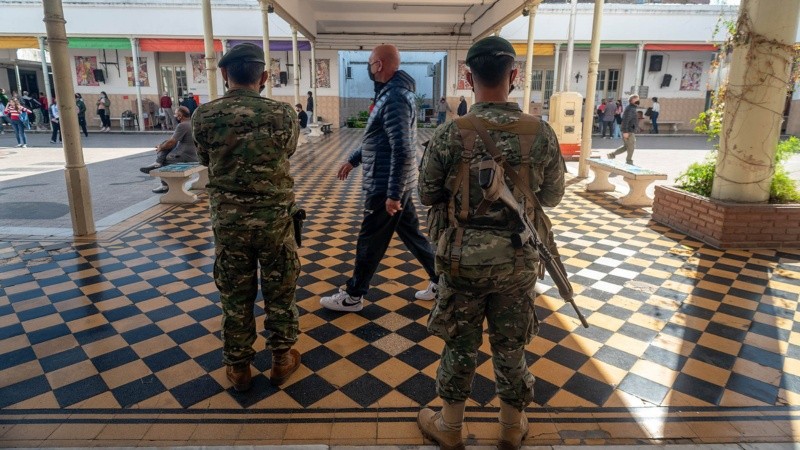 Postales de las elecciones en Rosario este domingo. 