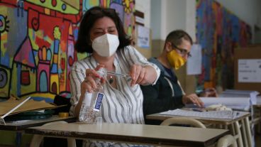 Postales de las elecciones en Rosario este domingo.