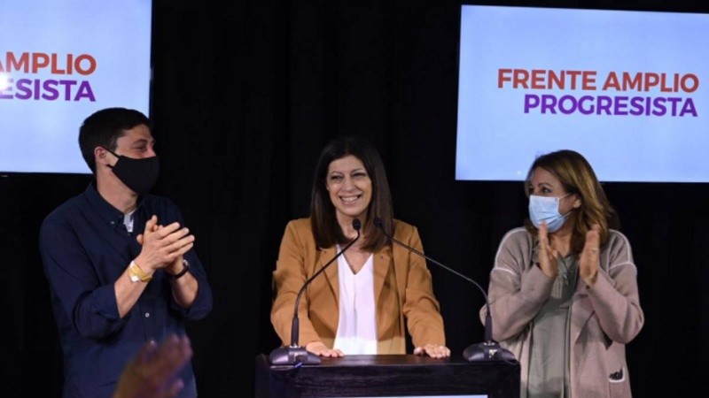 La precandidata a senadora nacional por el FAP Clara García se mostró optimista de cara a las Generales de noviembre.