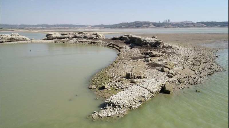 Augusta parecía una típica ciudad romana con calles adoquinadas.