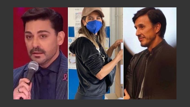 Hernán Piquín, Chinthia Fernández y Roberto García Moritán