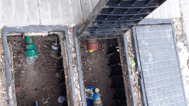 Los medidores robados en las últimas horas