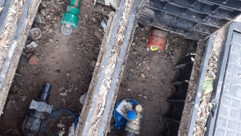 Los medidores robados en las últimas horas