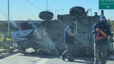 El choque se produjo pasadas las 8.10.