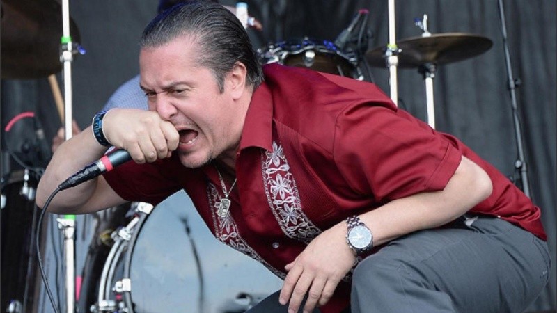 El cantante Mike Patton.