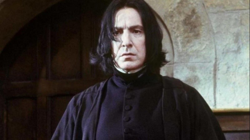 El personaje de Severus Snape fue encarnado por el fallecido actor Alan Rickman