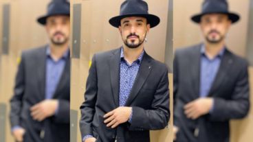 El cantante Abel Pintos.