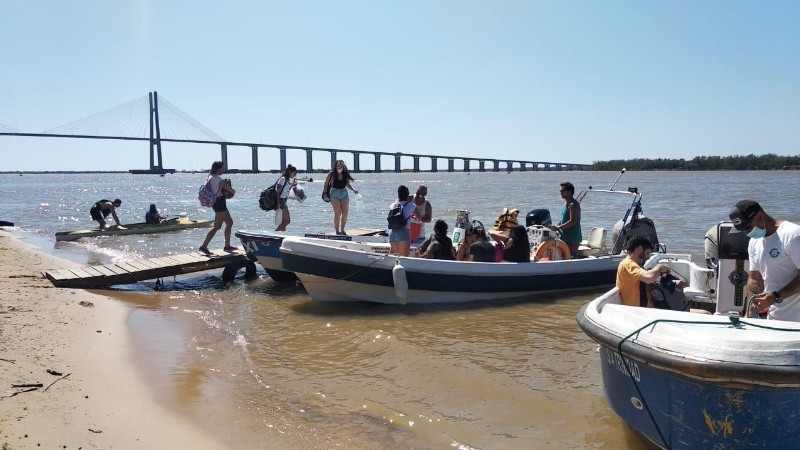Con la llegada de la primavera, comienza a subir la demanda para cruzar a la zona de islas.