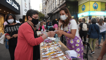 Mitad feria, mitad encuentro gastronómico: la idea fue un éxito.