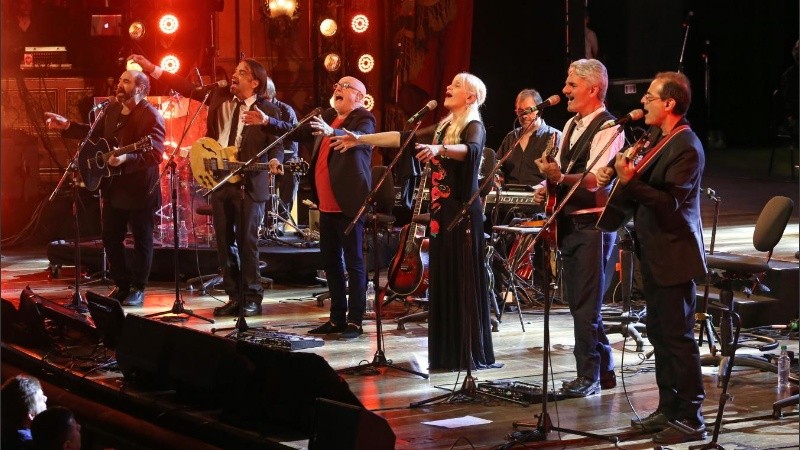 Juan Carlos Baglietto, Silvina Garré, Jorge Fandermole, Rubén Goldín, Adrián Abonizio y Fabián Gallardo