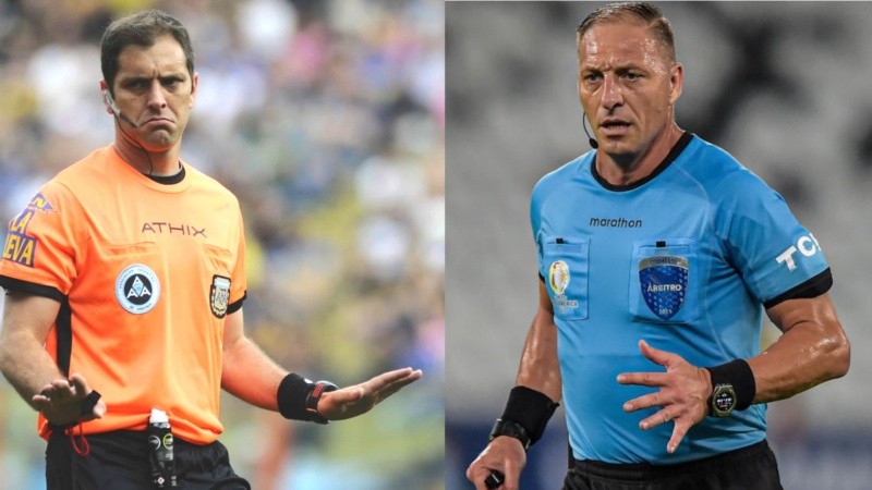 Fernando Echenique y Néstor Pitana dirigirán a los rosarinos en la próxima jornada.