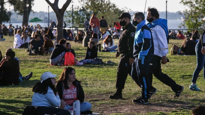 Controles en distintos puntos de la ciudad por el Día de la Primavera.