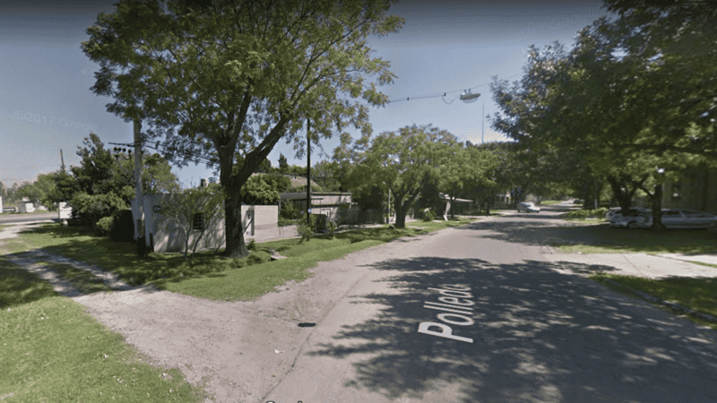 El hecho sucedió en calle Polledo en la zona lindera a las vías.