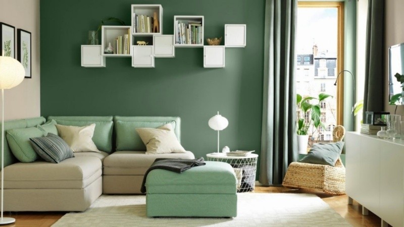 Utilizar este color de forma sutil, también imprimirá un toque sofisticado al ambiente