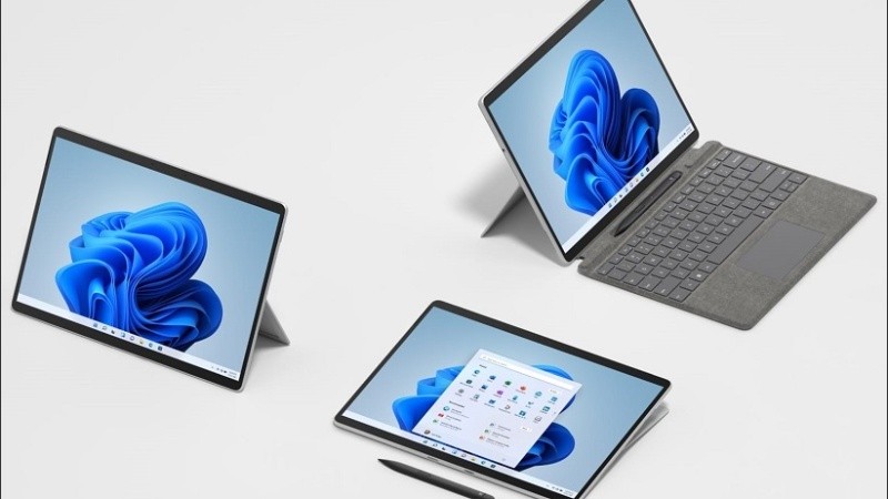 La Surface Pro 8 tiene un 43% más de potencia y cuenta con unos gráficos un 75% más rápidos que el modelo anterior.
