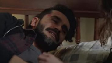 Gonzalo Heredia, tras ser reanimado.