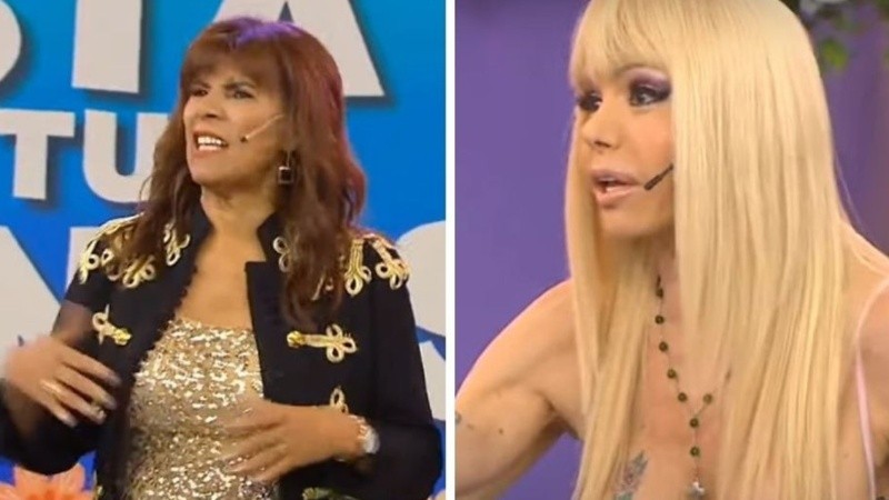 La modelo abandonó el estudio.