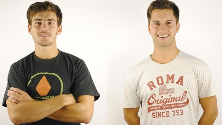 De izq a dcha, Tomás Espósito y Agustín Parraquini, fundadores de Vici.