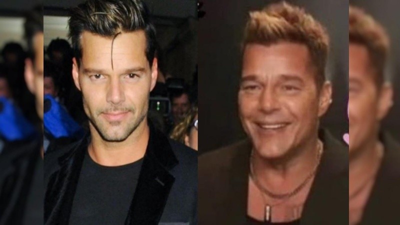 Ricky Martin, según pasan los años