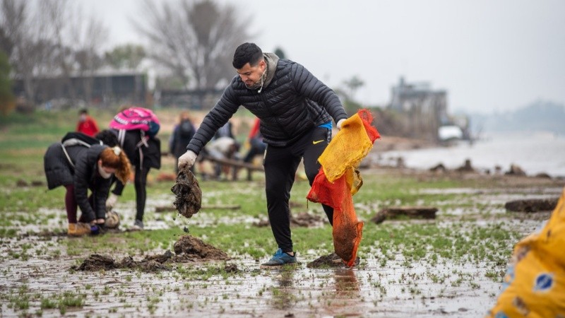 Las botellas de plástico fueron el principal residuo encontrado.